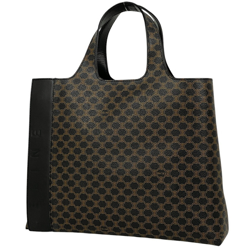 Celine Macadam handbag tote bag canvas black - Picture 1 of 7
